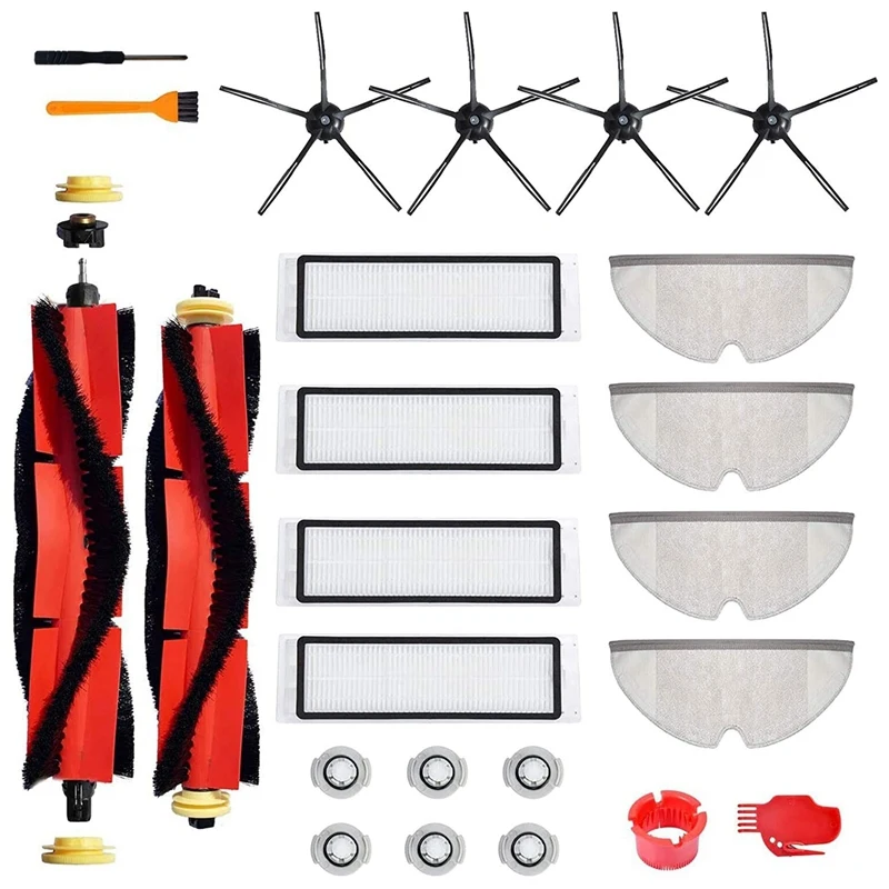 Комплект аксессуаров для робота-пылесоса Xiaomi Mi Roborock S50 S51 S5 S6 E25 E20 E35, запасные части
Комплект аксессуаров для робота-пылесоса Xiaomi Mi Roborock S50 S51 S5 S6 E25 E20 E35, запасные части