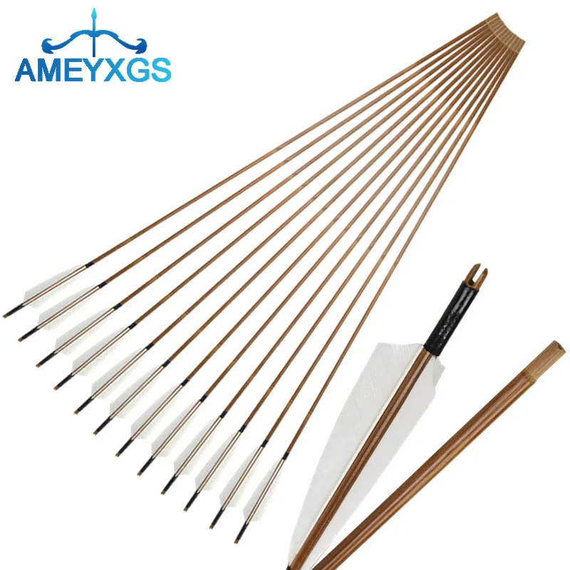 3/6Pcs 32inch Archery Bamboo Arrows 8mm Arrow Shaft Replaceable Broadhead for Bow and Arrow Outdoor Hunting Shooting Accessories
3/6Pcs 32inch Archery Bamboo Arrows 8mm Arrow Shaft Replaceable Broadhead for Bow and Arrow Outdoor Hunting Shooting Accessories