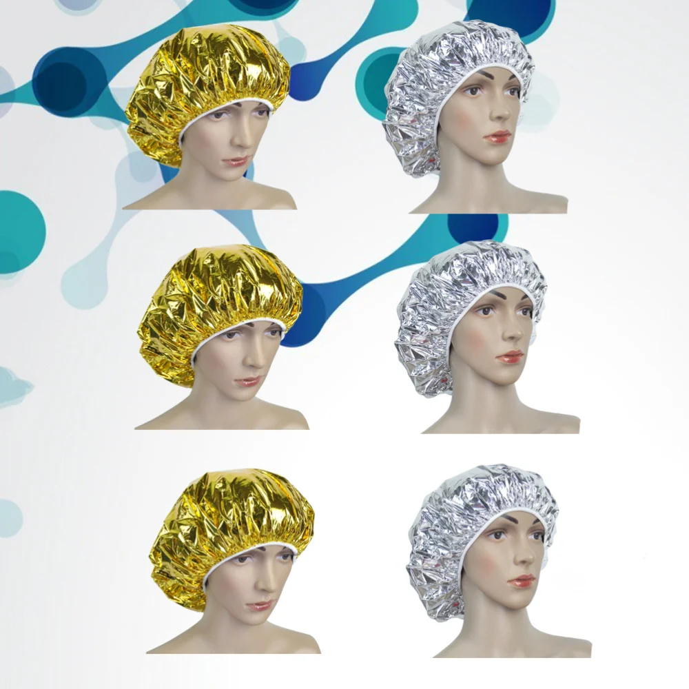 6Pcs Aluminum Foil Heat Insulation Cap Professional Hairdressing Cap Hair Dyeing Cap (Golden Silver for Each 3Pcs)
6Pcs Aluminum Foil Heat Insulation Cap Professional Hairdressing Cap Hair Dyeing Cap (Golden Silver for Each 3Pcs)