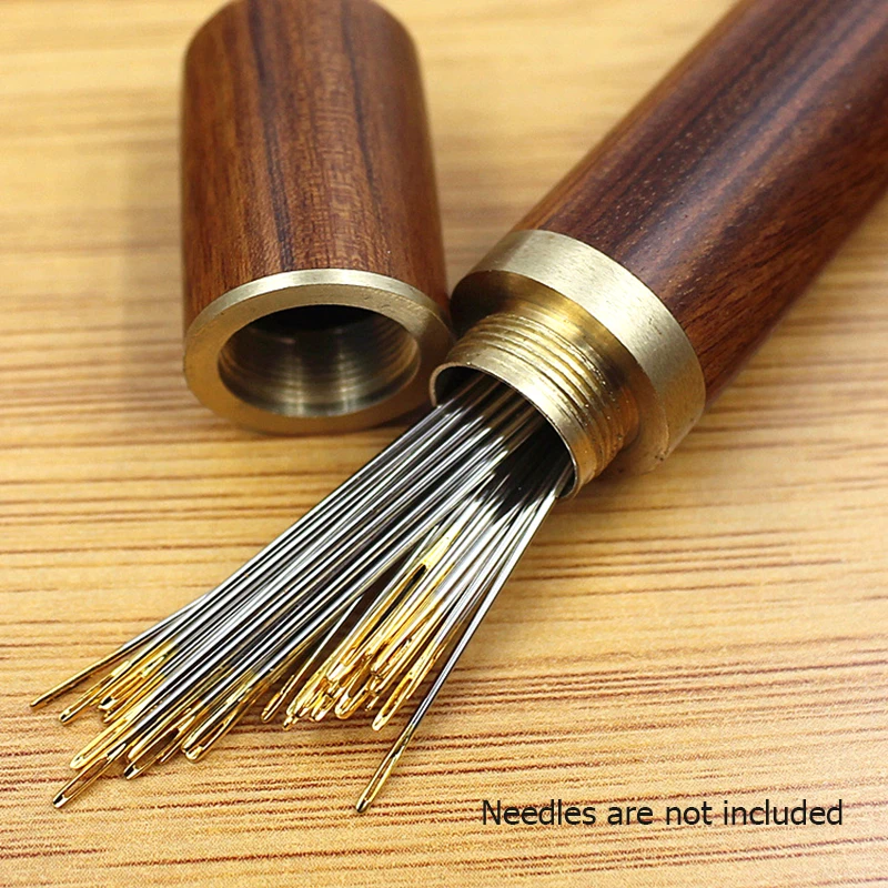 Leather Mending Embroidery Storage Tube Hand Sewing Needles Case Wooden Box Sewing Needles Holder Needles Container
Leather Mending Embroidery Storage Tube Hand Sewing Needles Case Wooden Box Sewing Needles Holder Needles Container