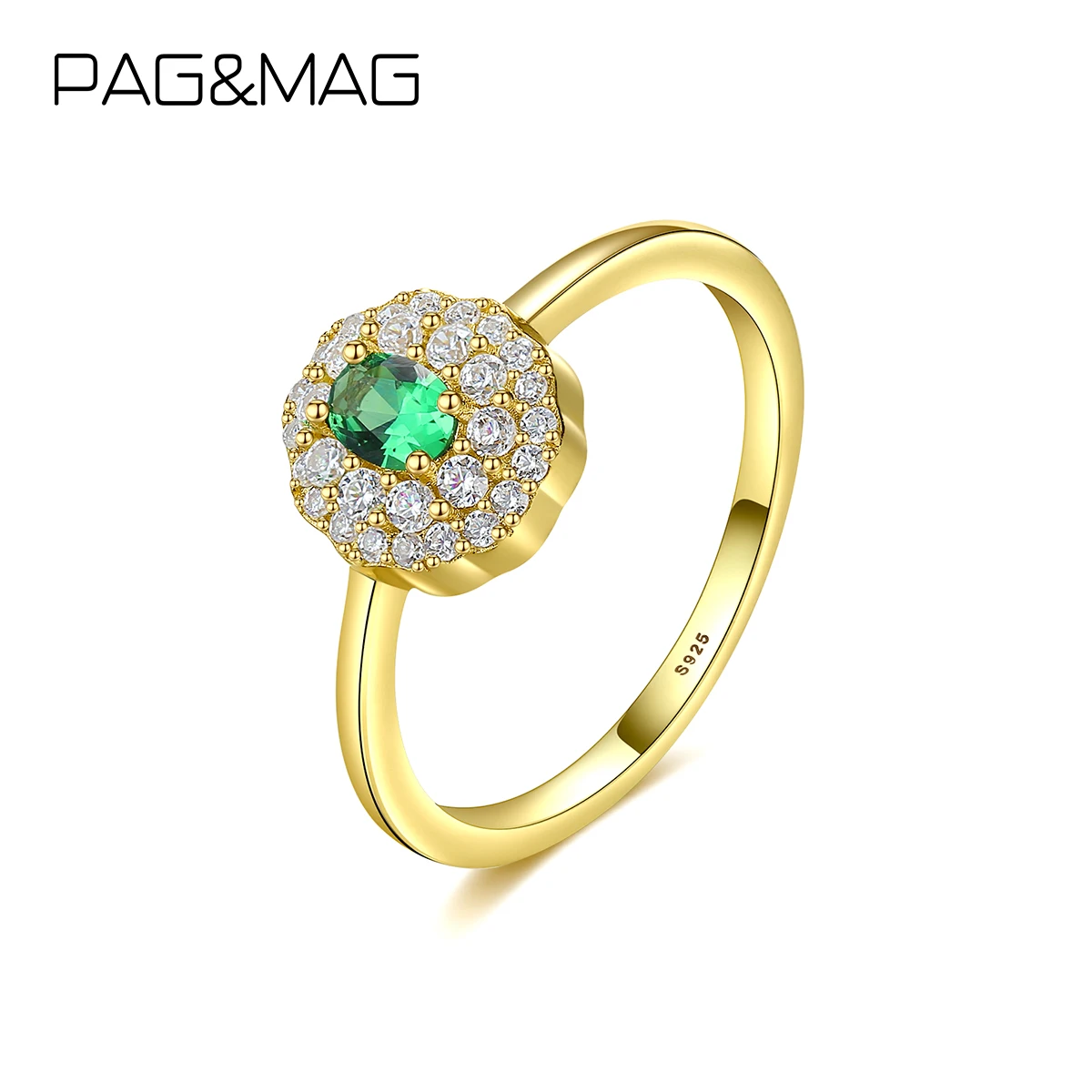 PAG&MAG Vintage Emerald Topaz Rings Finger Solid 925 Sterling Silver Rings Wedding Band Anniversary Gift Ring Fine Jewelry
PAG&MAG Vintage Emerald Topaz Rings Finger Solid 925 Sterling Silver Rings Wedding Band Anniversary Gift Ring Fine Jewelry