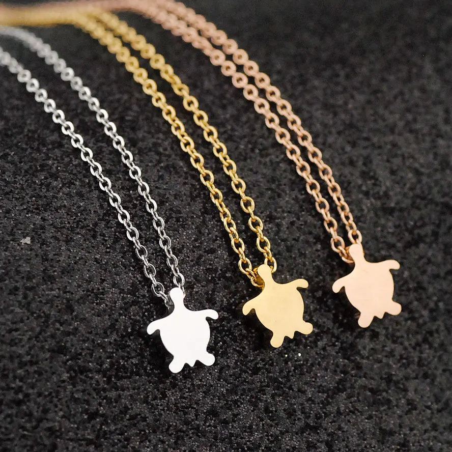 Stainless Steel Sea Turtle Charm Necklace for Women Short Chain Small Choker Necklace Cute Animal Pendant Necklace Charm Jewelry
Stainless Steel Sea Turtle Charm Necklace for Women Short Chain Small Choker Necklace Cute Animal Pendant Necklace Charm Jewelry