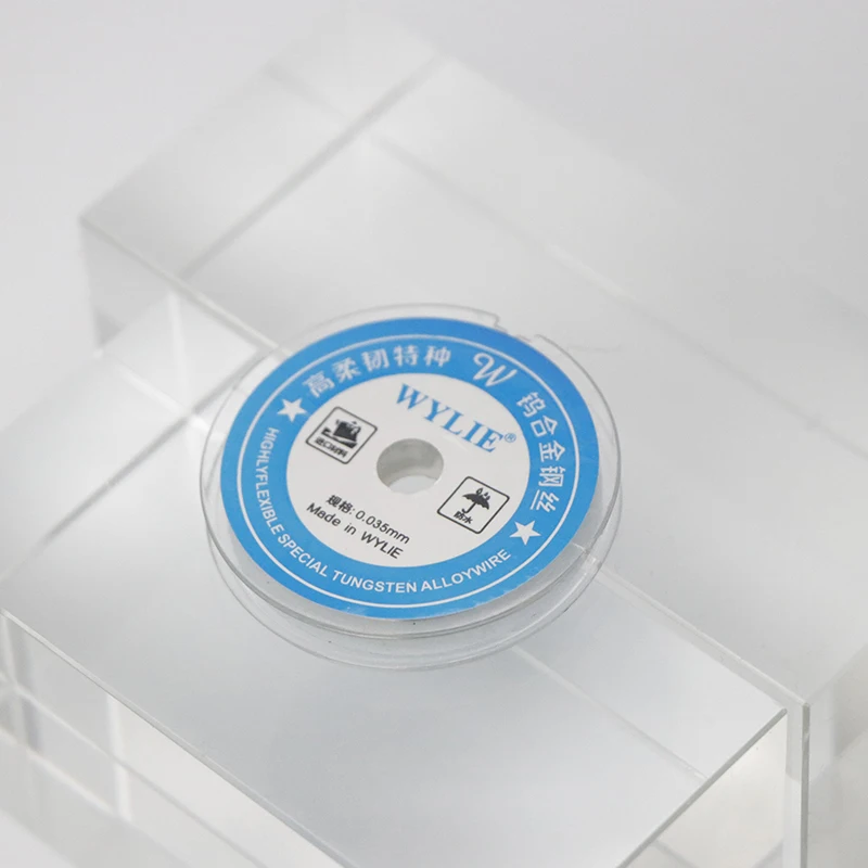 100M Alloy Steel Cutting Wire LCD Screen Special Steel Separation Line Mobile Phone Repair Tools 0.035 0.04 0.05 0.06 0.08 0.1MM
100M Alloy Steel Cutting Wire LCD Screen Special Steel Separation Line Mobile Phone Repair Tools 0.035 0.04 0.05 0.06 0.08 0.1MM