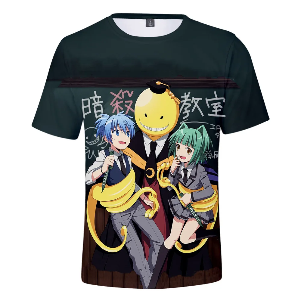 Hot Sale Anime Assassination Classroom T-shirt Men/Women tshirt Fashion Summer Short Sleeve Boys/girl Streetwear Korosensei Tops
Hot Sale Anime Assassination Classroom T-shirt Men/Women tshirt Fashion Summer Short Sleeve Boys/girl Streetwear Korosensei Tops
