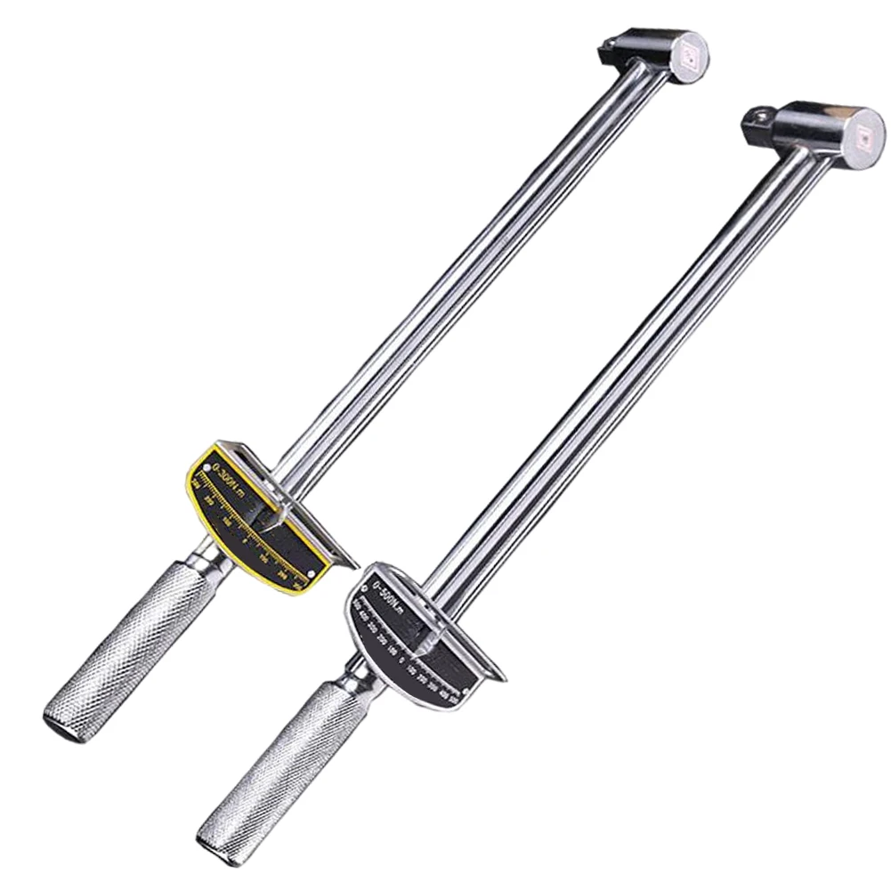 Pointer Type Manual Torque Wrench 0-300/500N.M Socket Spanner Automobile Torque Spanner Power Drill Adapter Repair Tool
Pointer Type Manual Torque Wrench 0-300/500N.M Socket Spanner Automobile Torque Spanner Power Drill Adapter Repair Tool