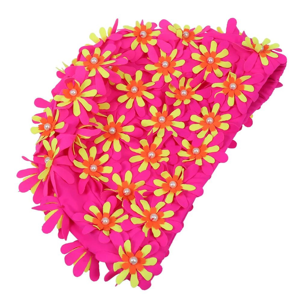 Adult Swimming Cap Floral Pearl 3D Flower Design Swimming Hat Ear Protection Free Size Bathing Cap )
Adult Swimming Cap Floral Pearl 3D Flower Design Swimming Hat Ear Protection Free Size Bathing Cap )
