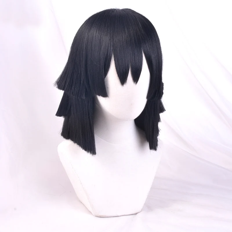 Demon Slayer Cosplay Black Wig Kimetsu No Yaiba Iguro Obanai Cosplay Wigs Black High Temperature Wire Cosplay Short Hair Wigs
Demon Slayer Cosplay Black Wig Kimetsu No Yaiba Iguro Obanai Cosplay Wigs Black High Temperature Wire Cosplay Short Hair Wigs