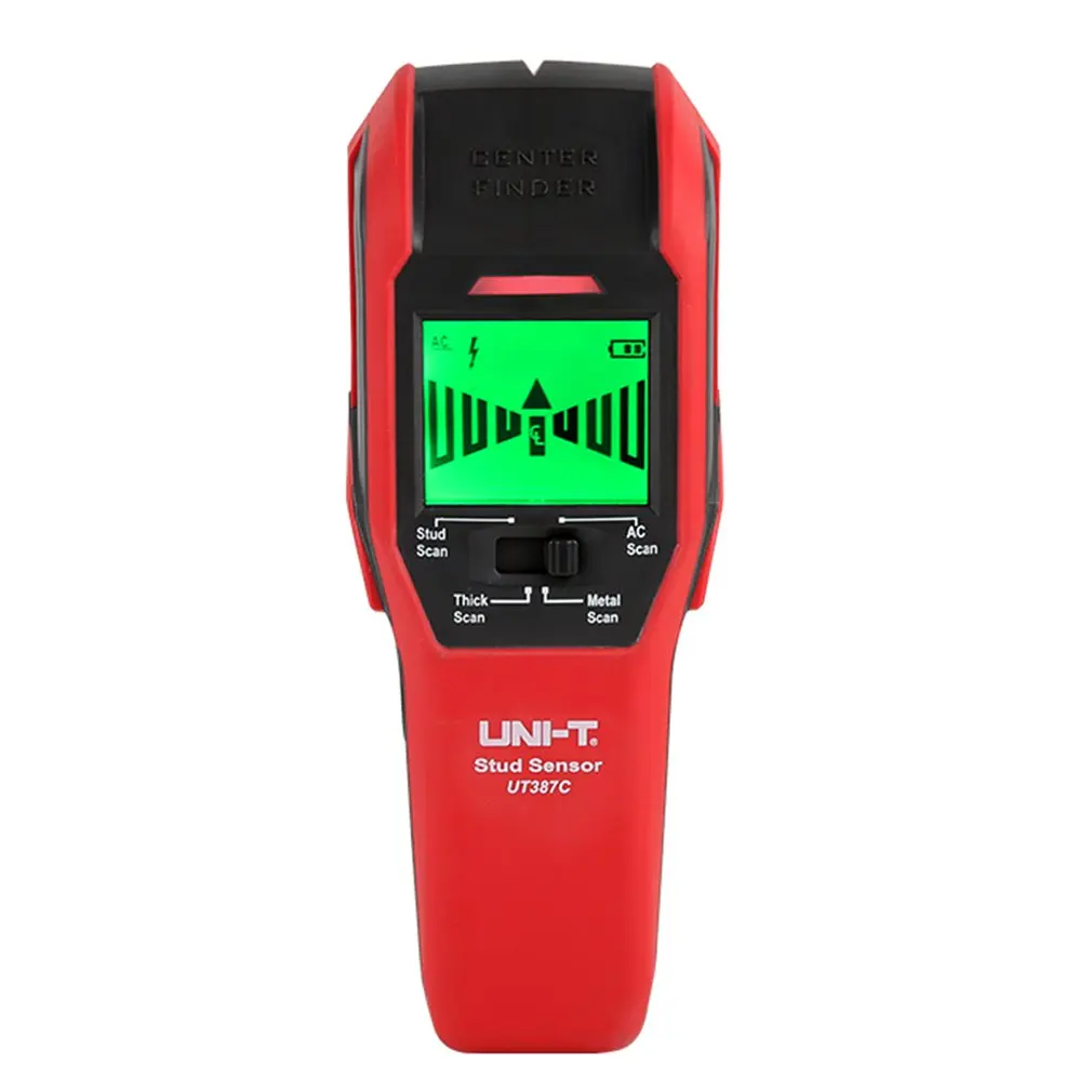UT387C Wall Scanners Non-Ferrous Meters Metal Detectors Copper Wood Metal Detector LED Light For Flashing Indication
UT387C Wall Scanners Non-Ferrous Meters Metal Detectors Copper Wood Metal Detector LED Light For Flashing Indication