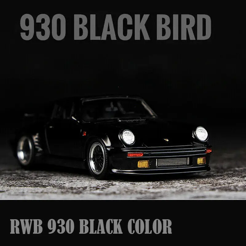 LJM 1/64 Diecast Car Model RWB 930 Black Bird Resin Model Car Diecast 1:64 2 Version Black LTD 999, Black Gray LTD 300
LJM 1/64 Diecast Car Model RWB 930 Black Bird Resin Model Car Diecast 1:64 2 Version Black LTD 999, Black Gray LTD 300