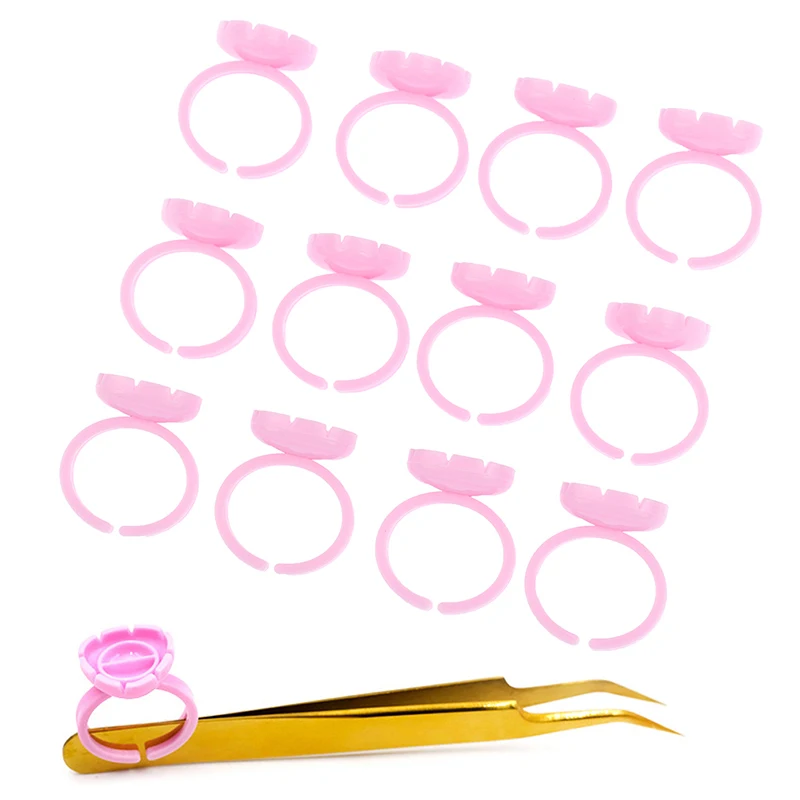 100 Pcs Heart Shaped Glue Ring Eyelashes Extension Tattoo Pigment Holder Pallet
100 Pcs Heart Shaped Glue Ring Eyelashes Extension Tattoo Pigment Holder Pallet