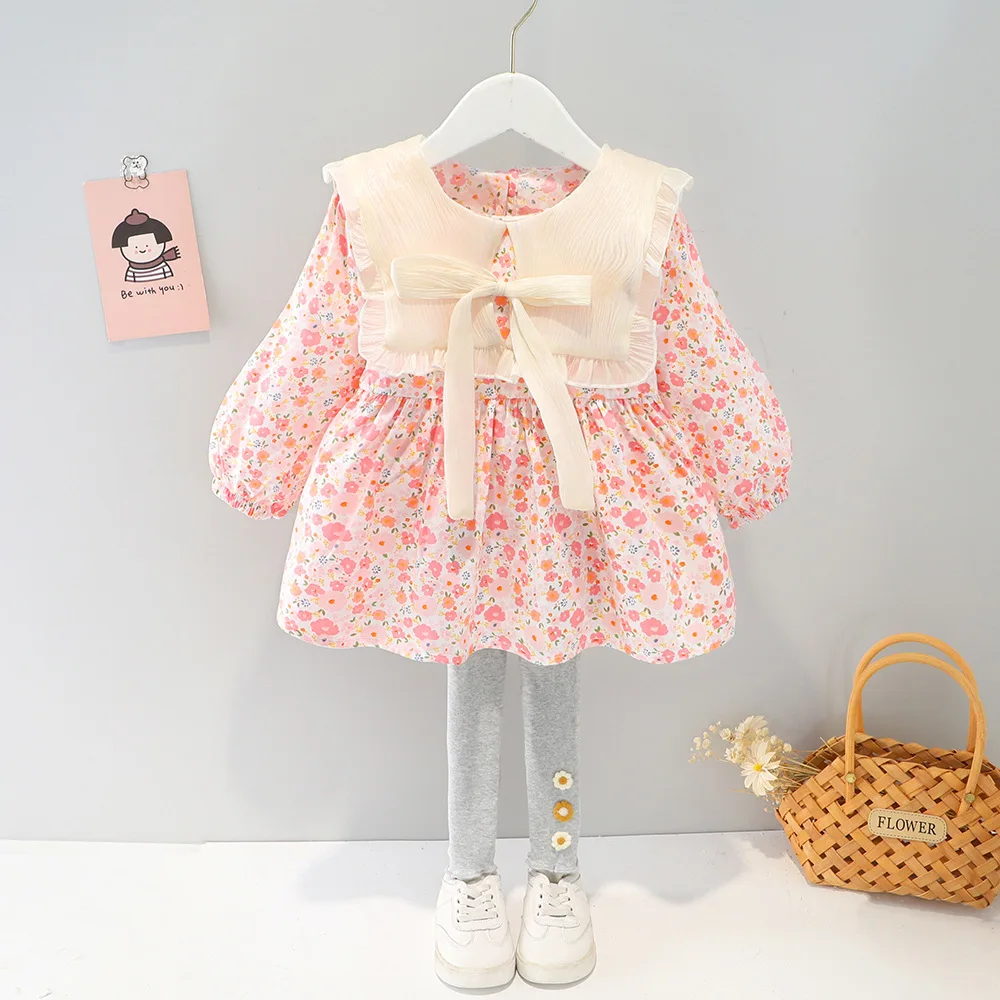 Toddler Girl Sets Spring Infant Princess Flower Blouse+Leggings Pants Two Piece Baby Suit Korean Cute Kids Clothes Girls Outfits
Toddler Girl Sets Spring Infant Princess Flower Blouse+Leggings Pants Two Piece Baby Suit Korean Cute Kids Clothes Girls Outfits
