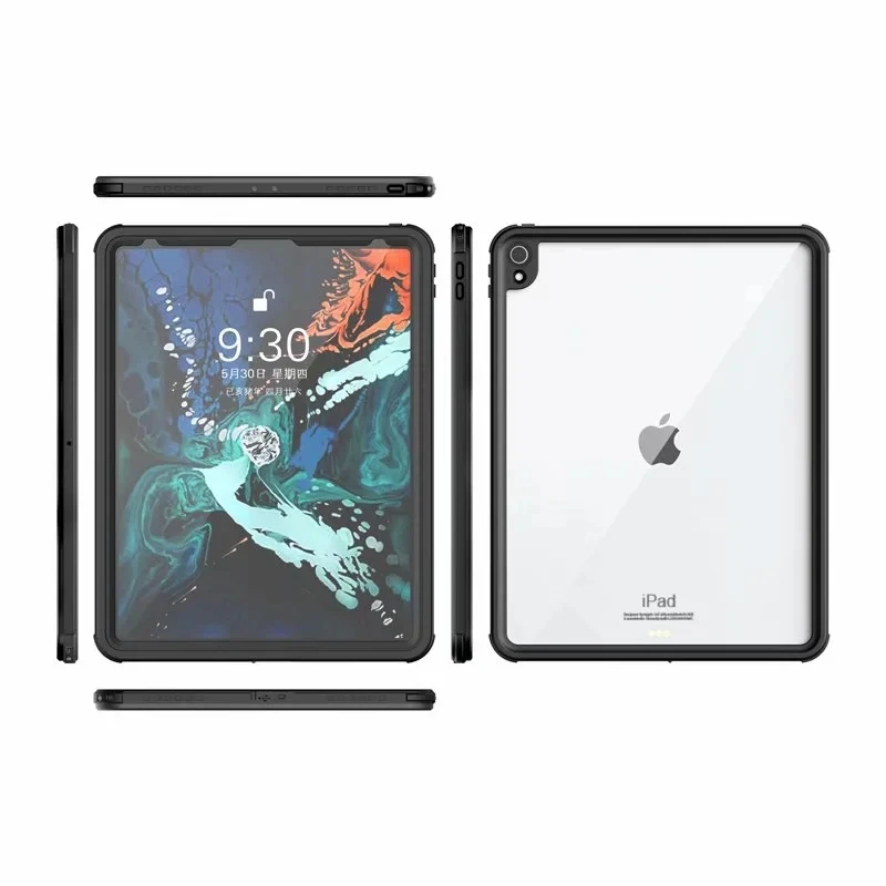 for Apple iPad Pro 12.9 inch (2018) Case IP68 Waterproof Tablet Cover Shockproof Scratch Resistance Full Body Protection Shell
for Apple iPad Pro 12.9 inch (2018) Case IP68 Waterproof Tablet Cover Shockproof Scratch Resistance Full Body Protection Shell