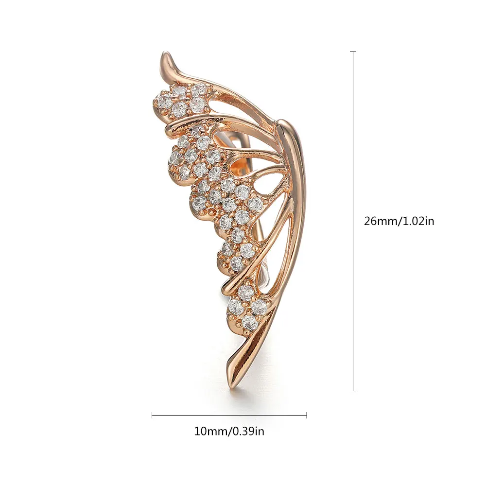 Hanreshe Copper Stud Earrings Pretty Crystal Natural Zircon Trendy Jewelry Party Gold Color Mini Butterfly Earring Women Gift
Hanreshe Copper Stud Earrings Pretty Crystal Natural Zircon Trendy Jewelry Party Gold Color Mini Butterfly Earring Women Gift
