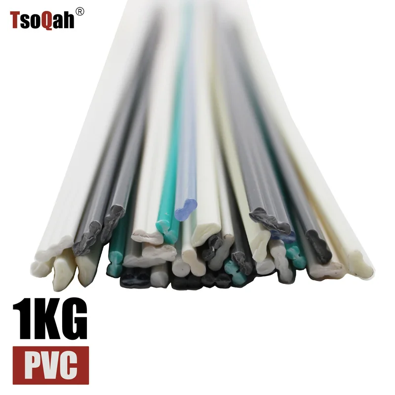 Пластиковые сварочные прутки из ПВХ 1 кг
Пластиковые сварочные прутки из ПВХ 1 кг