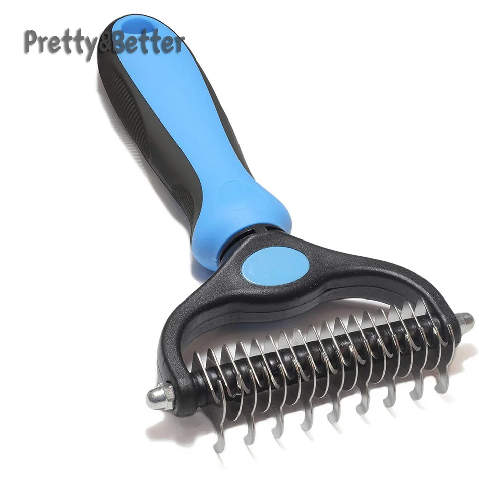 Pretty&Better Pet Grooming BrushHair Removal Comb for Dogs Cat Detangler Brush Grooming Tool For matted Long Hair Curly Pet
Pretty&Better Pet Grooming BrushHair Removal Comb for Dogs Cat Detangler Brush Grooming Tool For matted Long Hair Curly Pet