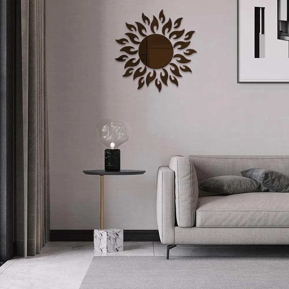 Sunflower Mirror Wall Stickers DIY Silver Reflective Room Home Wall Decor Decal Sticker Art Room Removable Living Decor U0Z2
Sunflower Mirror Wall Stickers DIY Silver Reflective Room Home Wall Decor Decal Sticker Art Room Removable Living Decor U0Z2