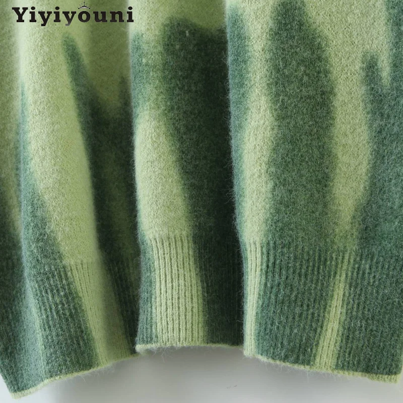 Yiyiyouni Stripes Print Oversized Knitted Pullovers Women Korean Loose Long Sweaters Women Streetwear Autumn Winter Outerwear
Yiyiyouni Stripes Print Oversized Knitted Pullovers Women Korean Loose Long Sweaters Women Streetwear Autumn Winter Outerwear