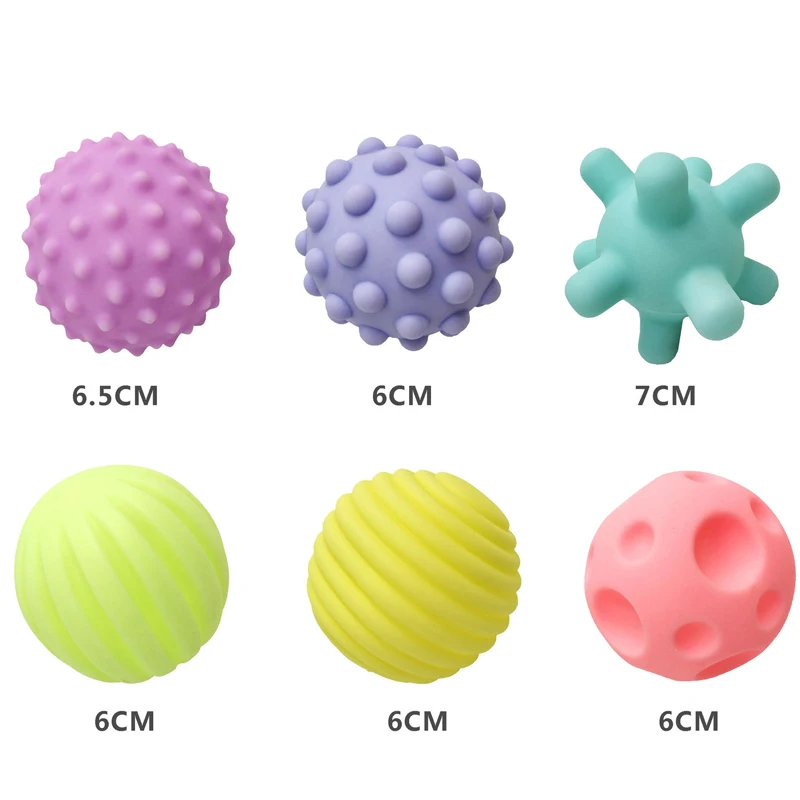 Baby Touch Hand Ball Toys Rubber Textured Touch Ball Sensory Children Soft Stress Ball Toys Bath Hand Toy For Children Training
Baby Touch Hand Ball Toys Rubber Textured Touch Ball Sensory Children Soft Stress Ball Toys Bath Hand Toy For Children Training