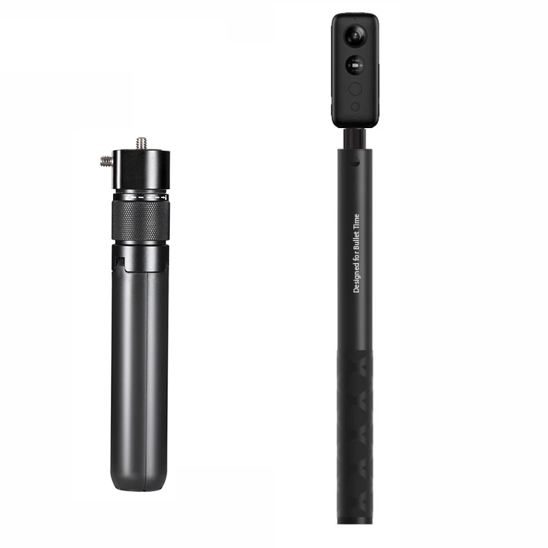 Bullet Time Invisible Bundle Selfie Stick Rotation Tripod Handle For Insta 360 ONE R / ONE X / ONE GoPro Max 9 Accessories
Bullet Time Invisible Bundle Selfie Stick Rotation Tripod Handle For Insta 360 ONE R / ONE X / ONE GoPro Max 9 Accessories