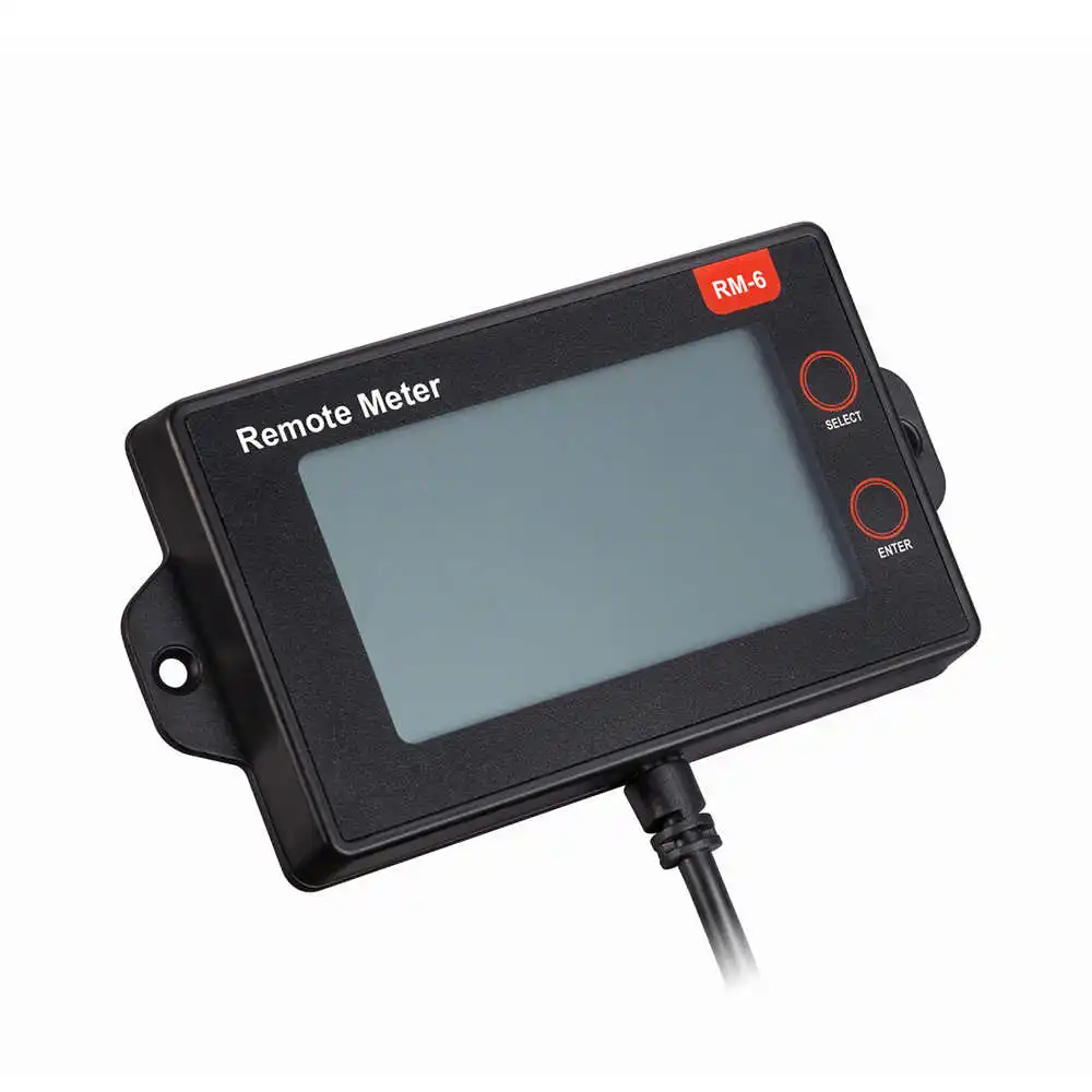 SRNE RM-6 Remote Meter LCD Display for MC24 Series MPPT 20A 30A 40A 50A Solar Charge Controller
SRNE RM-6 Remote Meter LCD Display for MC24 Series MPPT 20A 30A 40A 50A Solar Charge Controller