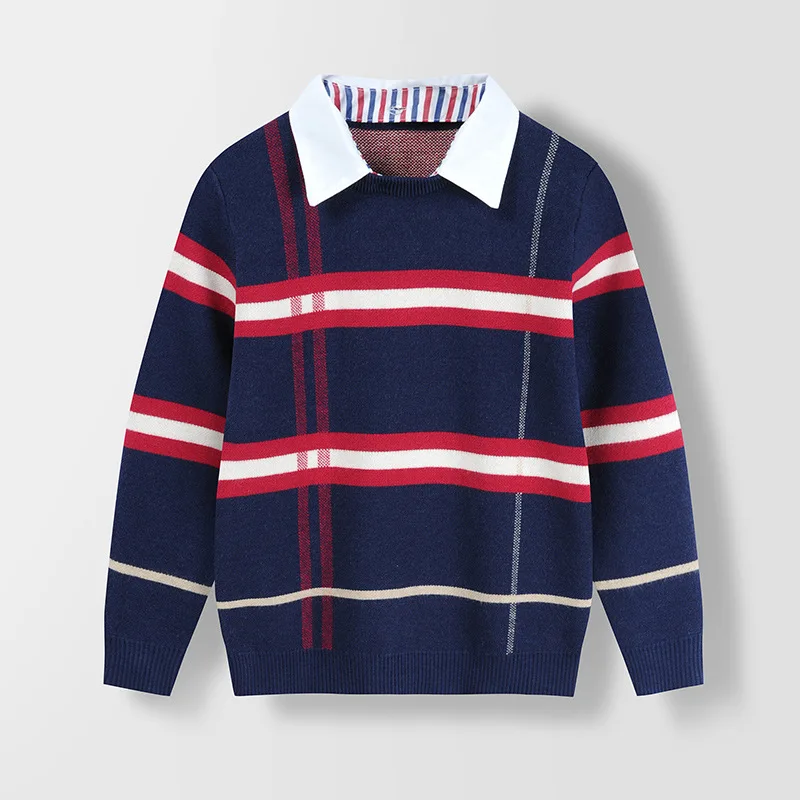 Boys Sweaters 2022 Spring Autumn Winter Kids Sweater For Boys Thick Cotton O-Neck Knitted Pullover Children's Clothes
Boys Sweaters 2022 Spring Autumn Winter Kids Sweater For Boys Thick Cotton O-Neck Knitted Pullover Children's Clothes
