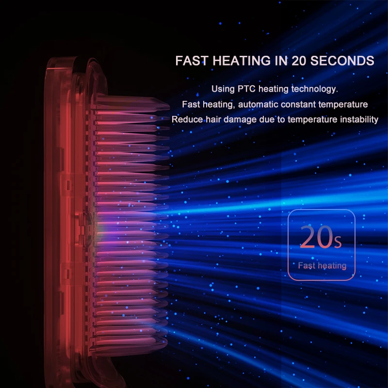 Multifunctional Hair Straightener Style Brush Ceramic Hair Curler Heated Electric Smart Brush Hair Straightener Hair Care Machin
Multifunctional Hair Straightener Style Brush Ceramic Hair Curler Heated Electric Smart Brush Hair Straightener Hair Care Machin