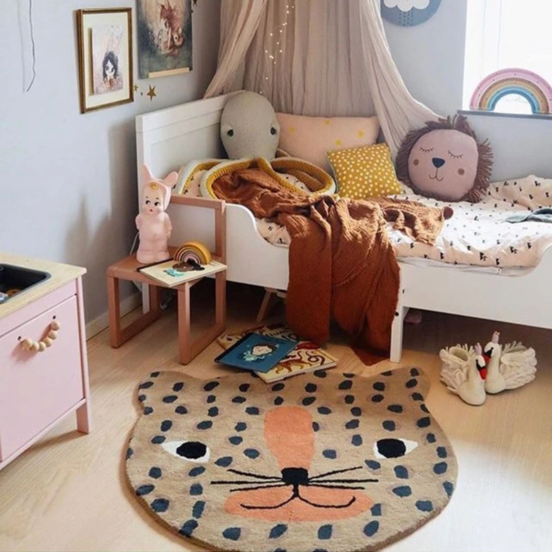 T5EC Cartoon Leopard Baby Play Mat Crawling Carpet Kids Room Floor Rug Round Game Pad
T5EC Cartoon Leopard Baby Play Mat Crawling Carpet Kids Room Floor Rug Round Game Pad