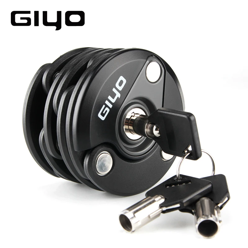 GIYO Universa Heavy Duty Anti-Theft Security Zinc Alloy Motorcycle Bike Bicycle Folding Lock Chain Lock Padlock With 3 Keys
GIYO Universa Heavy Duty Anti-Theft Security Zinc Alloy Motorcycle Bike Bicycle Folding Lock Chain Lock Padlock With 3 Keys