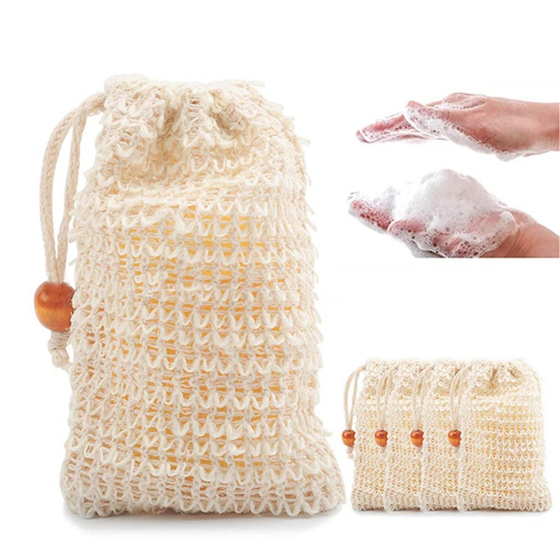 1Pcs Ramie Soap Bar Soap Bag Shower Bath Soap Bag Natural Exfoliating Soap Saver Pouch Holder Net Soap 9*14CM
1Pcs Ramie Soap Bar Soap Bag Shower Bath Soap Bag Natural Exfoliating Soap Saver Pouch Holder Net Soap 9*14CM