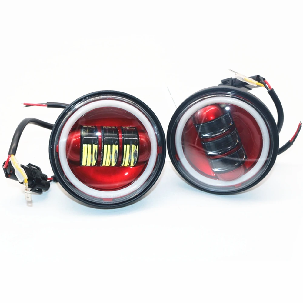 4 1/2 Inch Red Halo 4.5 Led Passing Light DRL Fog Lamps for Road King Motorcycles Auxiliary Light Bulb Motorcycle Accessories
4 1/2 Inch Red Halo 4.5 Led Passing Light DRL Fog Lamps for Road King Motorcycles Auxiliary Light Bulb Motorcycle Accessories