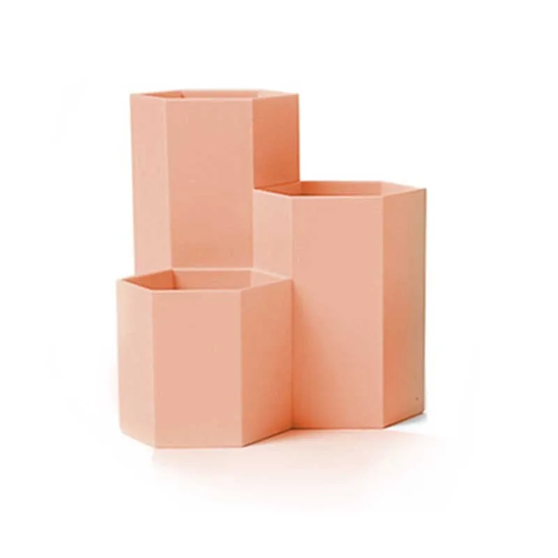 Hexagonal Pen Holder container Make-up Brush Girls Dormitory Office Storage Box Simple separation Pencil Organizer
Hexagonal Pen Holder container Make-up Brush Girls Dormitory Office Storage Box Simple separation Pencil Organizer