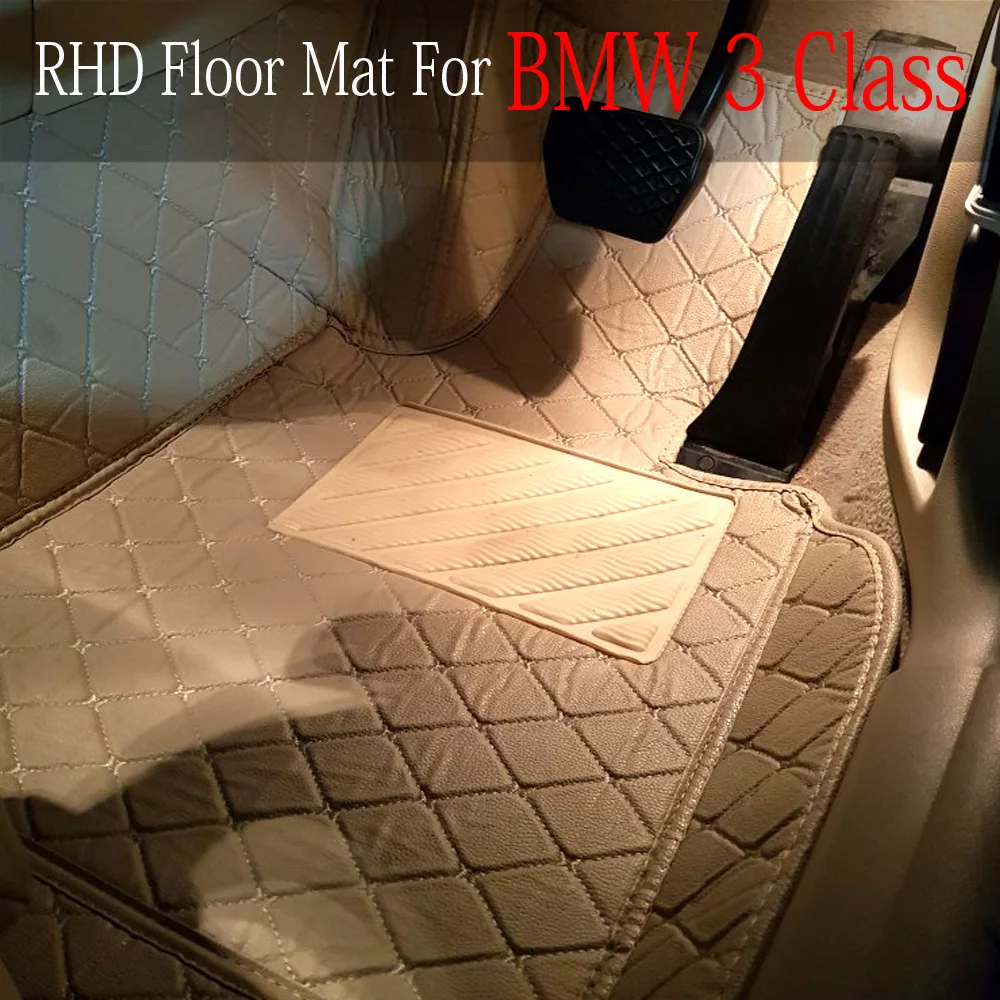 "Right hand drive/RHD for BMW 3 series E46 E90 E91 E92 E93 F30 F31 F34 GT 5D car styling carpet floor liners (1999-present) " |