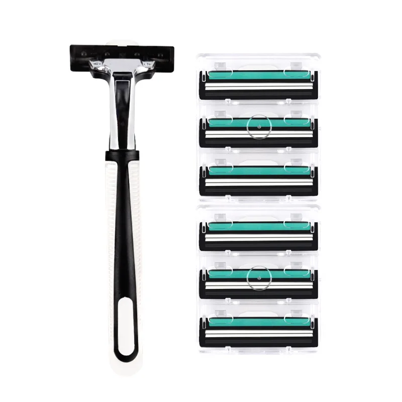 Men's Shaver Manual Razor Blades Vintage Razors Stainless Steel Double-layer Replaceable Blades Straight Safety Razor Gillette
Men's Shaver Manual Razor Blades Vintage Razors Stainless Steel Double-layer Replaceable Blades Straight Safety Razor Gillette
