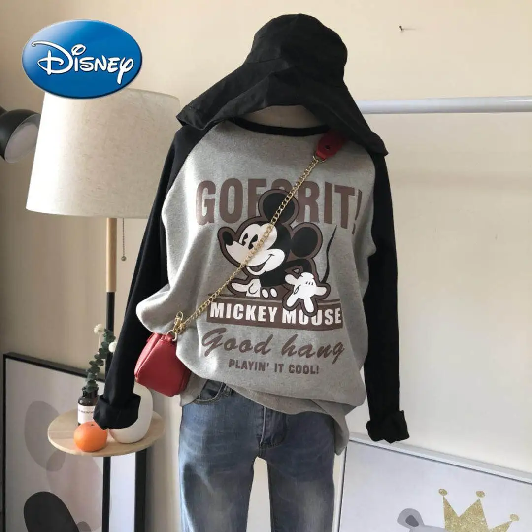 Disney Mickey Long-sleeved T-shirt Women's Autumn New Korean Loose Wild Shirt Bottoming Shirt
Disney Mickey Long-sleeved T-shirt Women's Autumn New Korean Loose Wild Shirt Bottoming Shirt