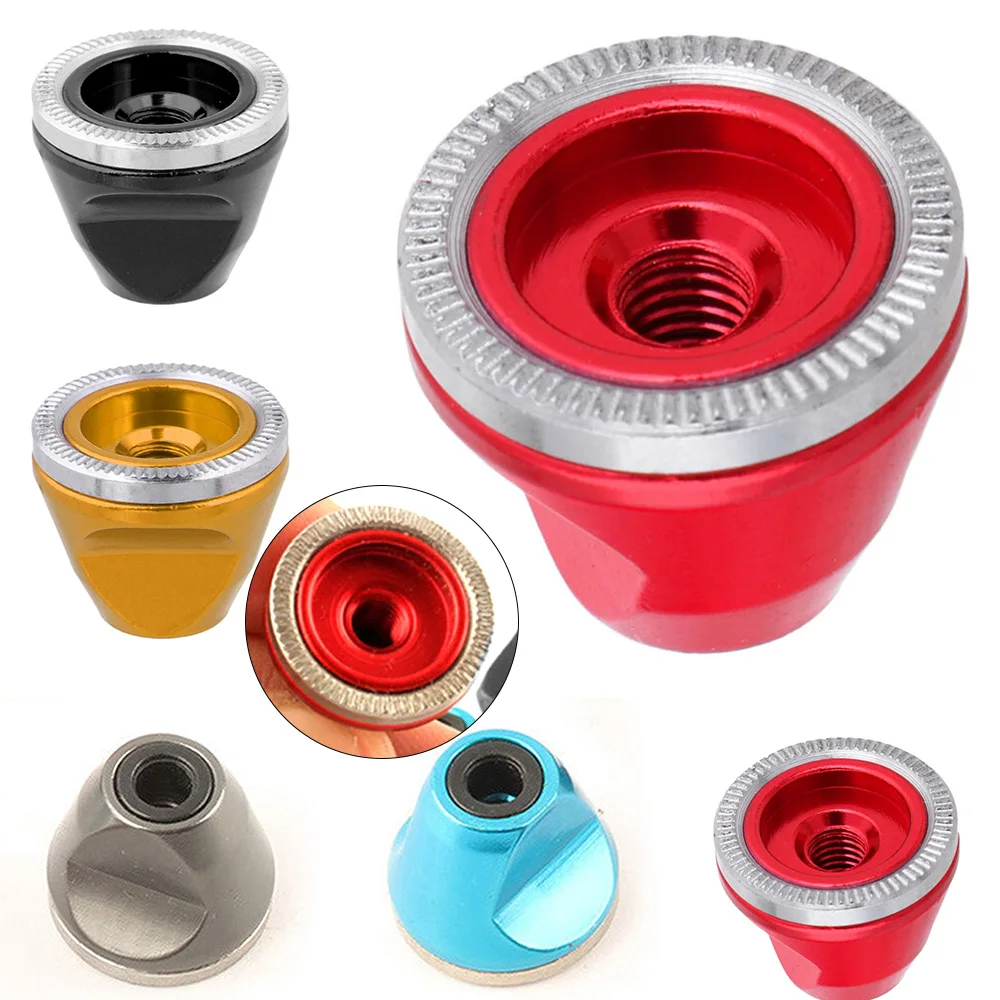 M5 Aluminum Alloy Durable Mountain Bike Bicycle Hub Nut Anti-Slip Wheel Nuts Quick Release Axle Bolt Cycling Accessories
M5 Aluminum Alloy Durable Mountain Bike Bicycle Hub Nut Anti-Slip Wheel Nuts Quick Release Axle Bolt Cycling Accessories