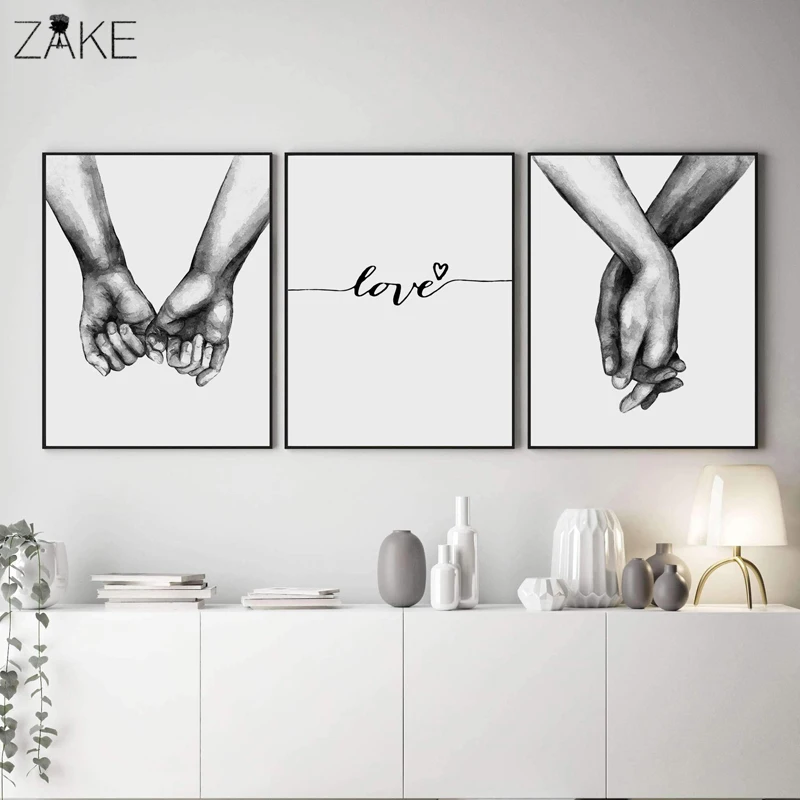 Nordic Poster Black And White Holding Hands Canvas Prints Lover Quote Wall Pictures For Living Room Abstract Minimalist Decor
Nordic Poster Black And White Holding Hands Canvas Prints Lover Quote Wall Pictures For Living Room Abstract Minimalist Decor