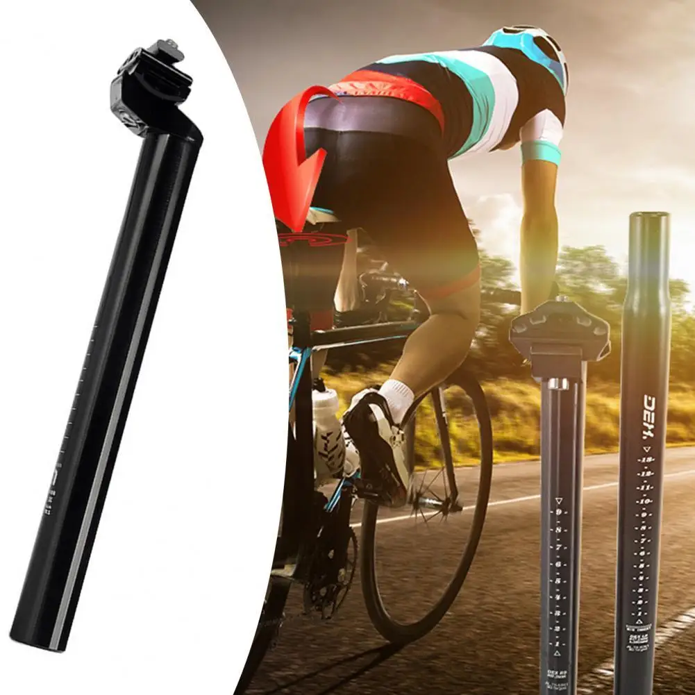 1 pc Bicycle seat post Aluminium alloy black lightweight seat post Strong and fit seat cushion bicycle seat post quick release
1 pc Bicycle seat post Aluminium alloy black lightweight seat post Strong and fit seat cushion bicycle seat post quick release