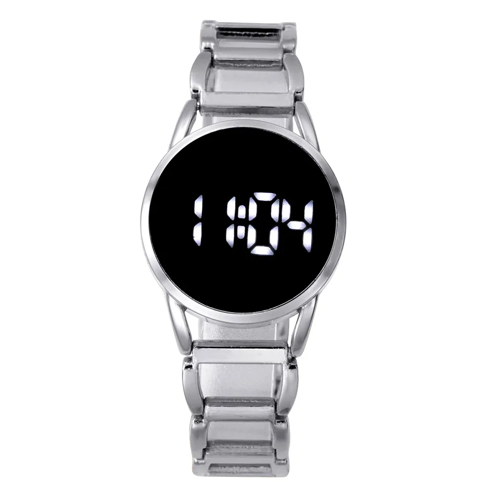 

Alloy Strap Mode Uhr Für Männer Elektronische Uhr Armband Femme männer Handgelenk Uhren Liebhaber Uhren Relogio Montre Femme