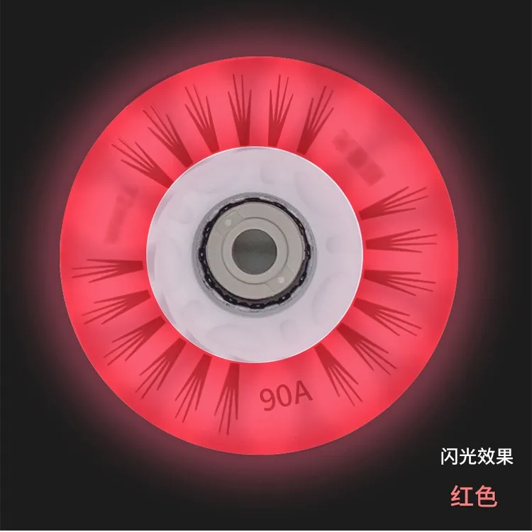 80mm 90A Inline Roller Skate Wheels 8/4pcs LED Sliding Skating Flashing Wheel Rollers Durable Luminous Rollerblade Replacement
80mm 90A Inline Roller Skate Wheels 8/4pcs LED Sliding Skating Flashing Wheel Rollers Durable Luminous Rollerblade Replacement