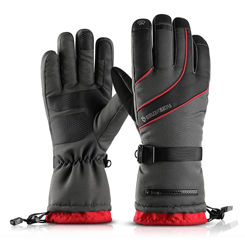 M-XL Touch Screen Snowboard Gloves for Men Waterproof Cycling Gloves Thicken Thermal Gloves for Motorcycle, Hiking
M-XL Touch Screen Snowboard Gloves for Men Waterproof Cycling Gloves Thicken Thermal Gloves for Motorcycle, Hiking
