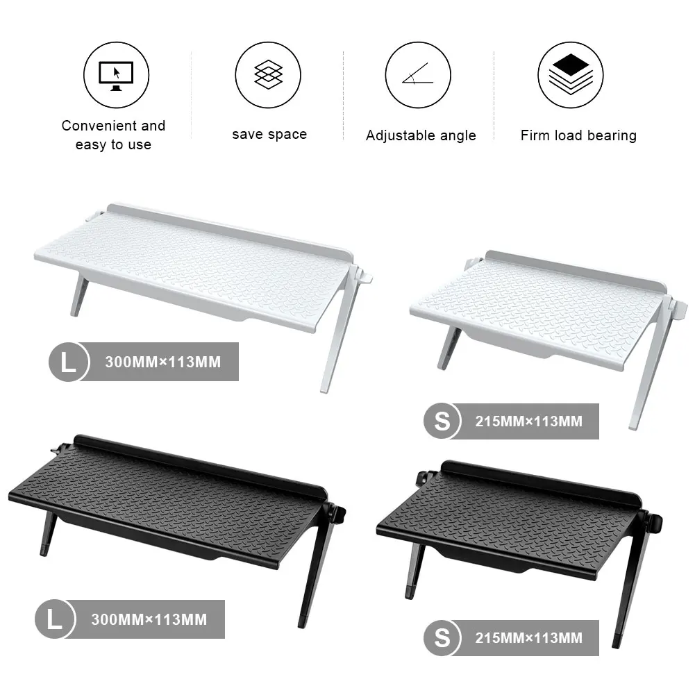 Multifunctional Computer Monitor Rack Plastic Lcd Tv Top Screen Bracket Creative Storage Rack Computer Screen Shelf Accessories
Multifunctional Computer Monitor Rack Plastic Lcd Tv Top Screen Bracket Creative Storage Rack Computer Screen Shelf Accessories