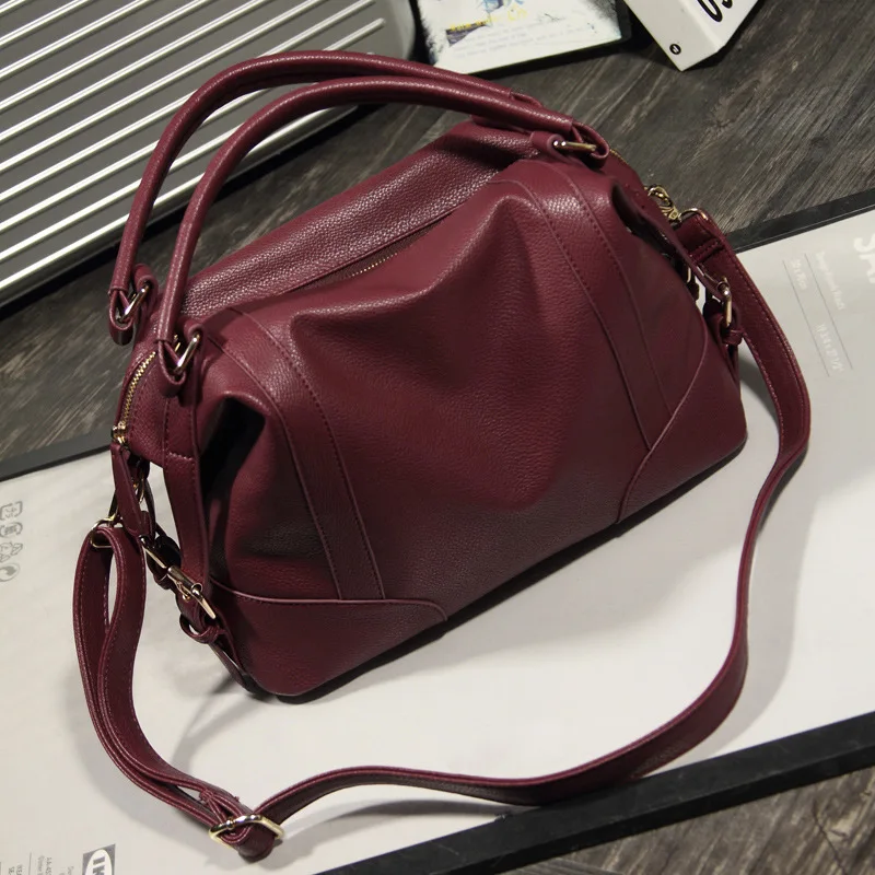 Women's Handbags 2019 New Women's Handbags Travel Handbags Solid Color Shoulder Bag Women Messenger Bags
Women's Handbags 2019 New Women's Handbags Travel Handbags Solid Color Shoulder Bag Women Messenger Bags