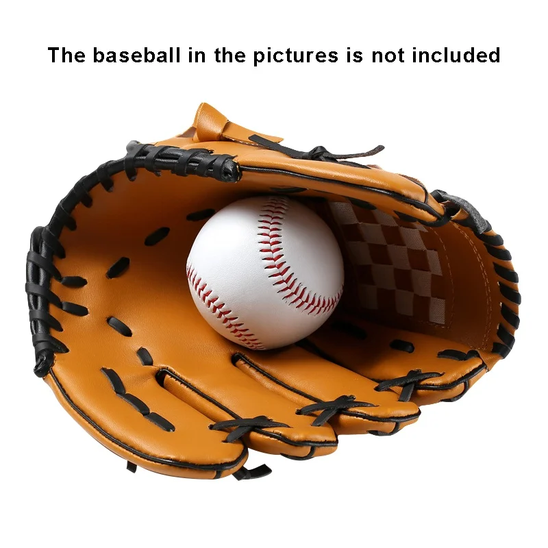 New Baseball Gloves Softball Comfortable Thicken Durable Soft PVC Gloves Infield Catchers Outdoor Sports Left Hand for Outdoor
New Baseball Gloves Softball Comfortable Thicken Durable Soft PVC Gloves Infield Catchers Outdoor Sports Left Hand for Outdoor