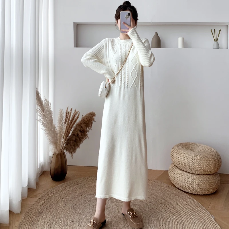 Make firm offers new qiu dong han edition over-the-knee teamed with twist hair coat knitting dress dress
Make firm offers new qiu dong han edition over-the-knee teamed with twist hair coat knitting dress dress