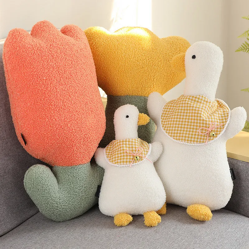 New Simulation Tulip Goose Plants Plush Stuffed Decoration Toy Soft Bookshelf Decor Doll Potted Flowers Pillow for Girls Gift
New Simulation Tulip Goose Plants Plush Stuffed Decoration Toy Soft Bookshelf Decor Doll Potted Flowers Pillow for Girls Gift