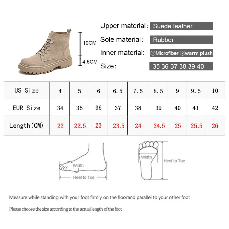 Smile Circle Ankle Boots Suede Leather women Flat platform Short Boots Ladies shoes fashion Autumn winter boots
Smile Circle Ankle Boots Suede Leather women Flat platform Short Boots Ladies shoes fashion Autumn winter boots