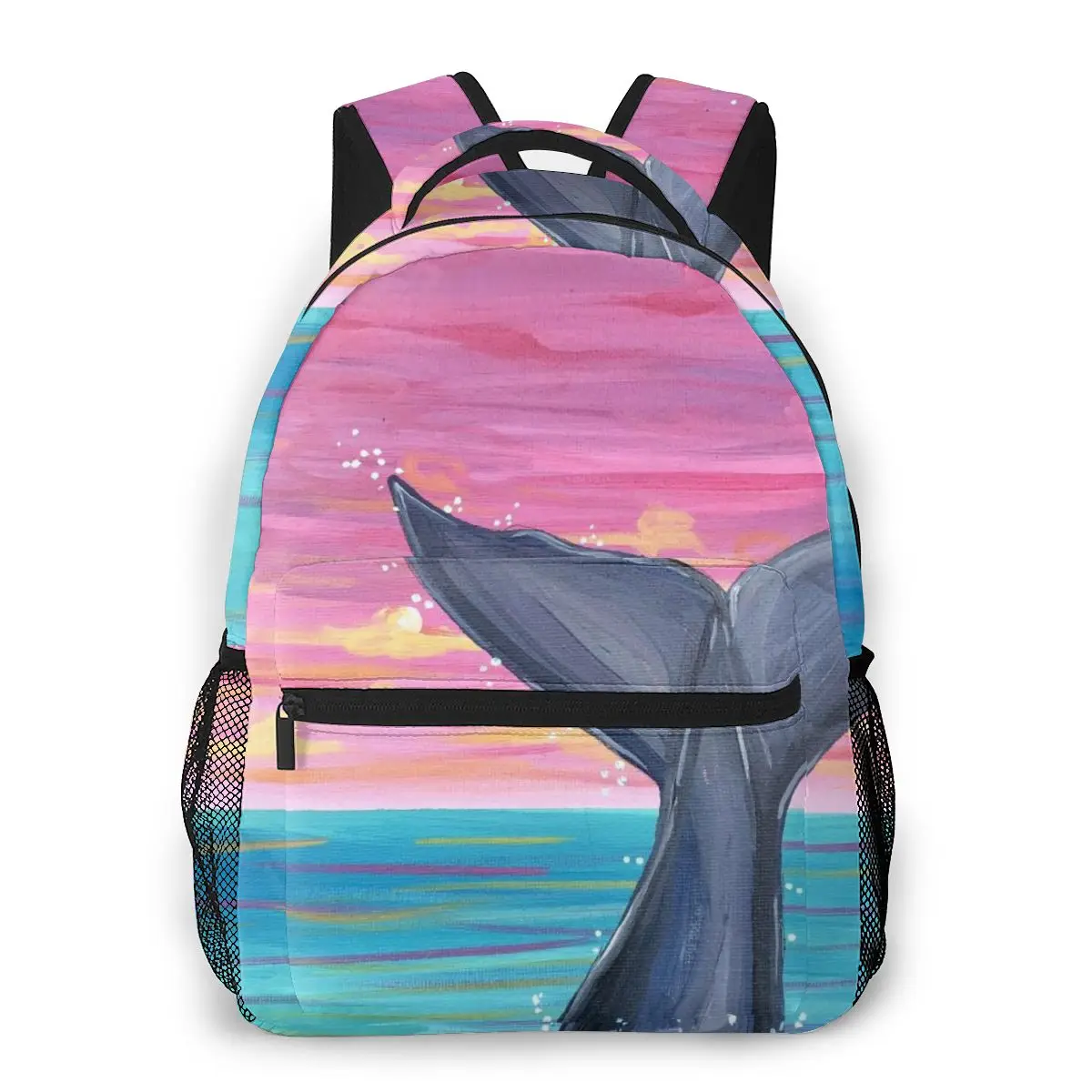 Women Backpack Casual Travel Bag Whale Tail Print School Bag Fashion Shoulder Bag For Teenage Girl Bagpack
Women Backpack Casual Travel Bag Whale Tail Print School Bag Fashion Shoulder Bag For Teenage Girl Bagpack