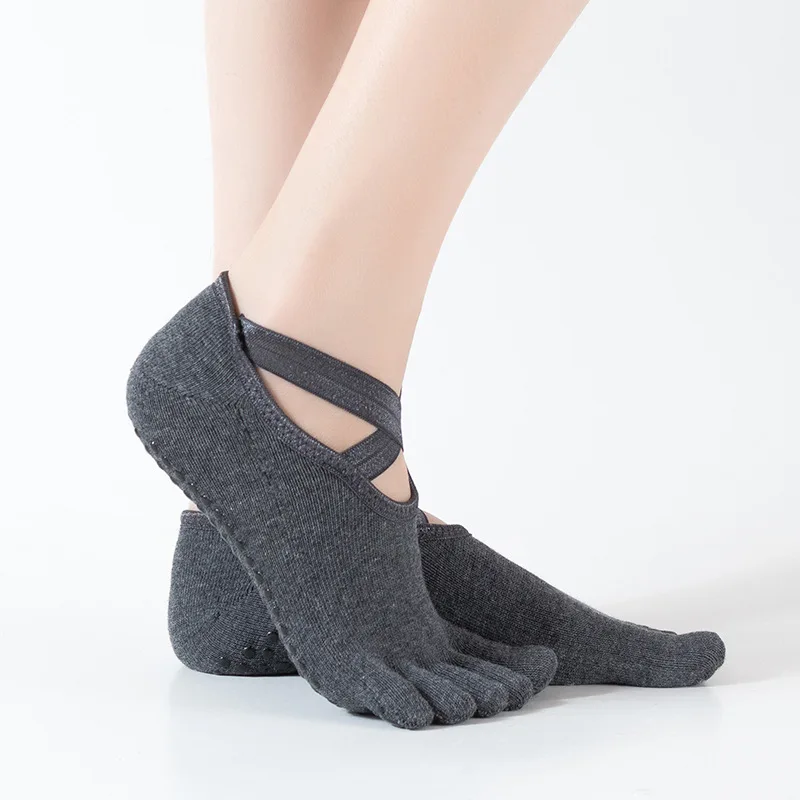 Women's Bandage Yoga Socks Anti-Slip Quick-Dry Damping Pilates Ballet Socks High Quality Good Grip For Women Cotton Socks
Women's Bandage Yoga Socks Anti-Slip Quick-Dry Damping Pilates Ballet Socks High Quality Good Grip For Women Cotton Socks