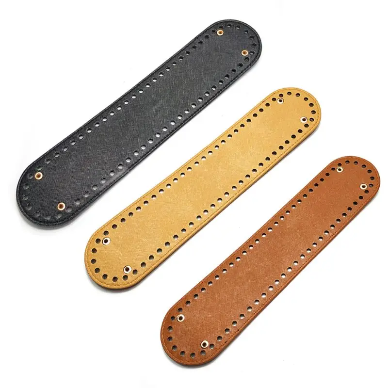 PU Leather DIY Knitting Crochet Bag Nail Bottom Shaper Pad Insert Cushion Base for Purse Replacement Bag Making Accessories
PU Leather DIY Knitting Crochet Bag Nail Bottom Shaper Pad Insert Cushion Base for Purse Replacement Bag Making Accessories