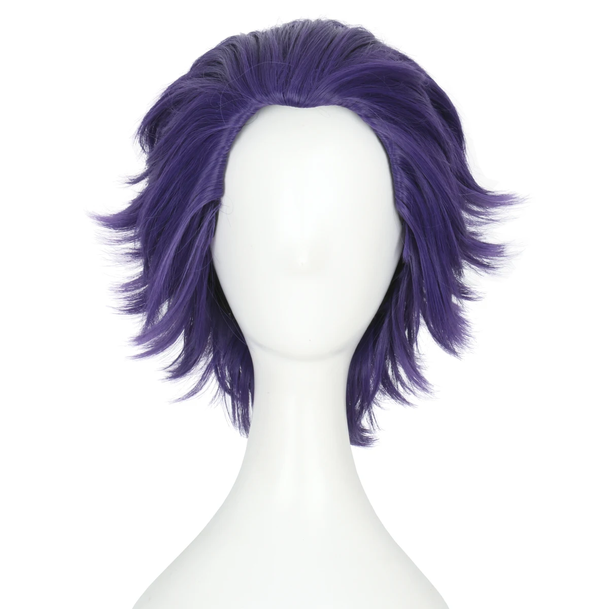 My Hero Academia Shinso Hitoshi Cosplay Wig Short Wavy Purple Synthetic Hair Costume
My Hero Academia Shinso Hitoshi Cosplay Wig Short Wavy Purple Synthetic Hair Costume